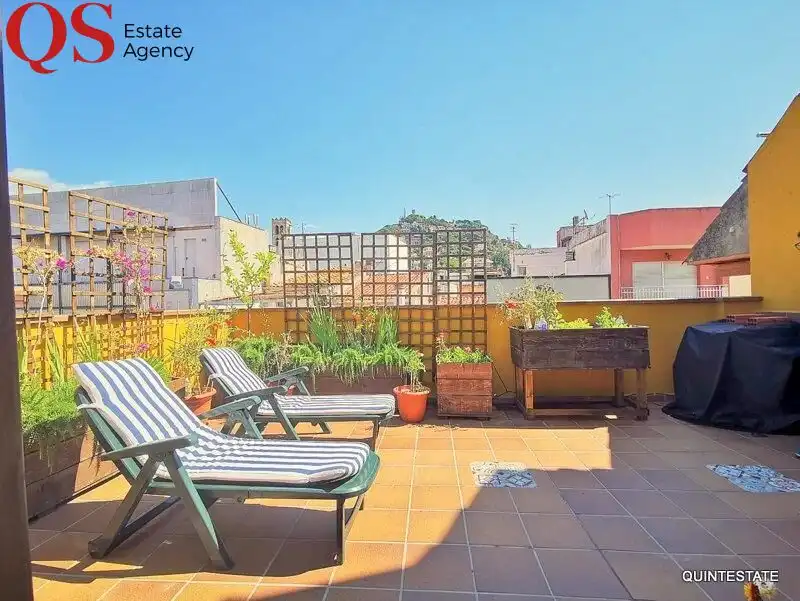 Terraza de Piso de alquiler en Blanes con Aire acondicionado, Calefacción y Terraza