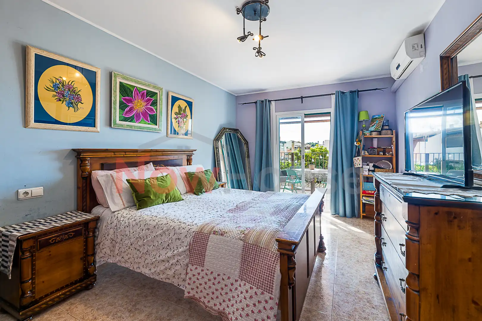 Bedroom of Flat for sale in  Palma de Mallorca  with Air Conditioner, Heating and Terrace