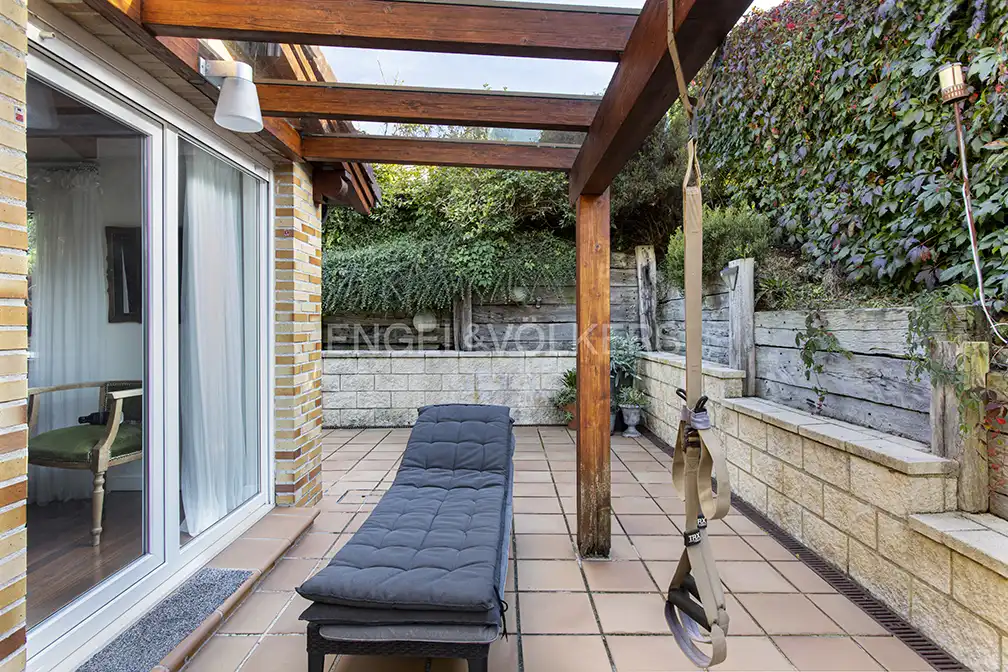 Terraza de Casa o chalet en venta en Gijón  con Calefacción, Jardín privado y Terraza