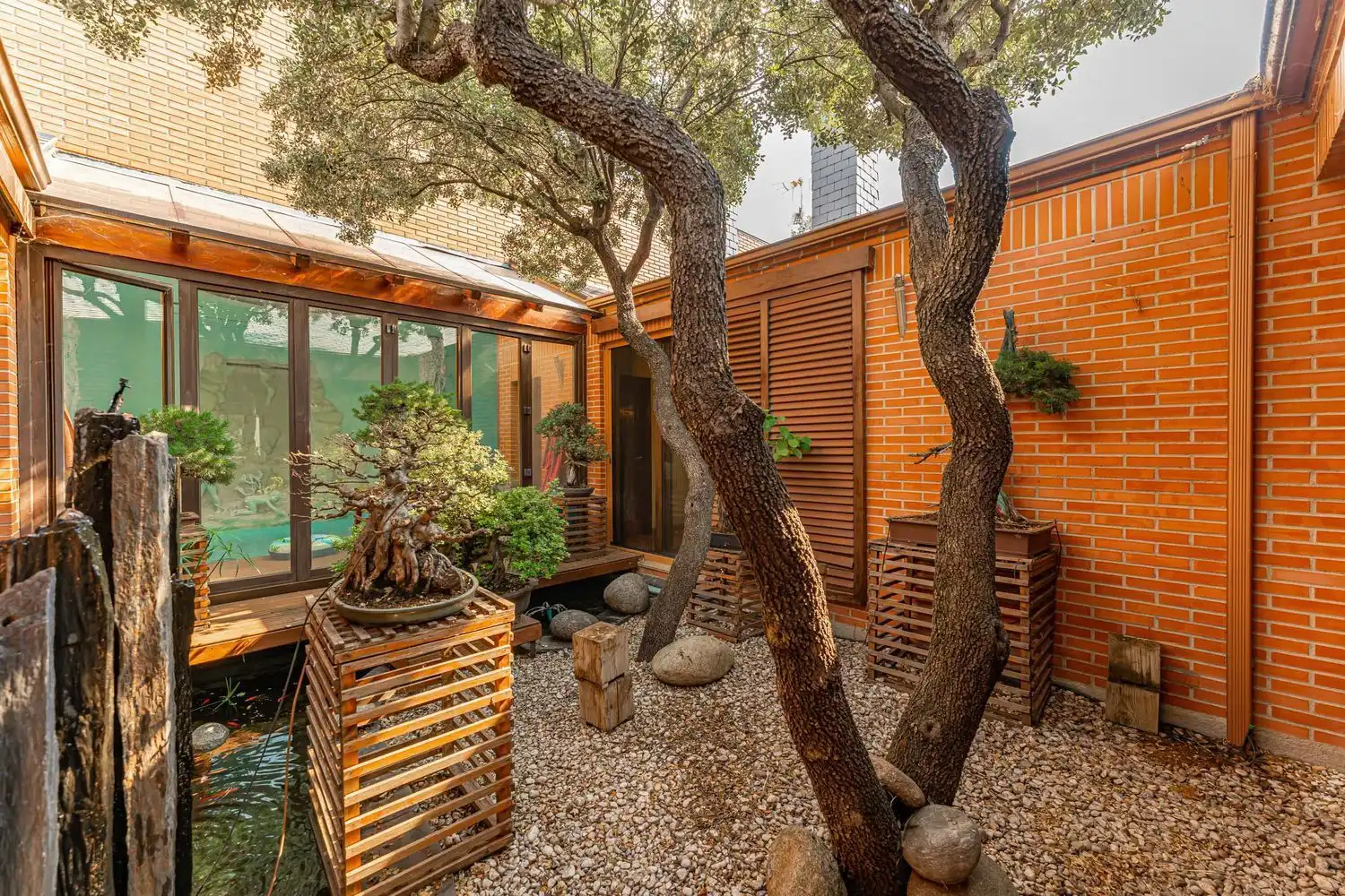Terraza de Casa o chalet en venta en Nuevo Baztán con Aire acondicionado, Jardín privado y Terraza