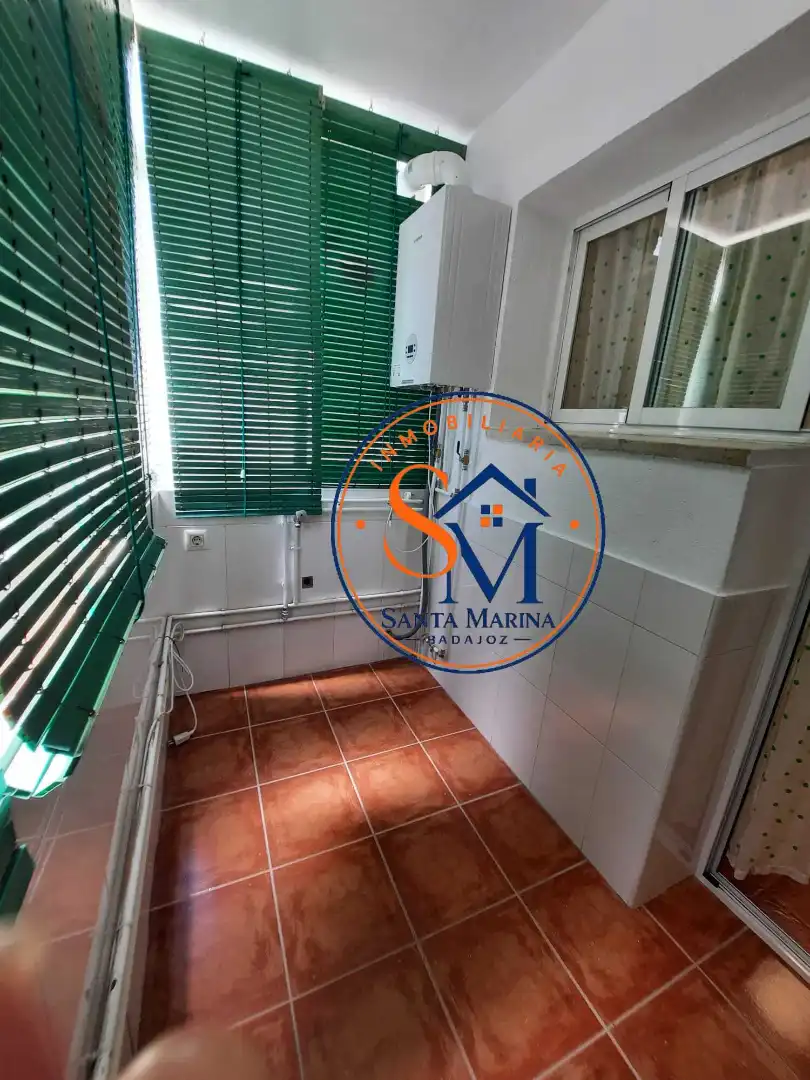 Terrassa de Apartament de lloguer en Badajoz amb Aire condicionat i Calefacció