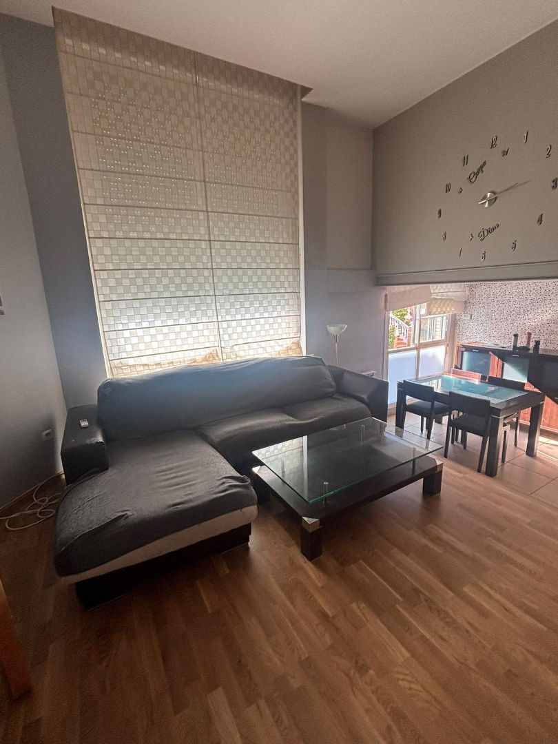 Sala d'estar de Dúplex en venda en Cuarte de Huerva amb Aire condicionat, Calefacció i Parquet