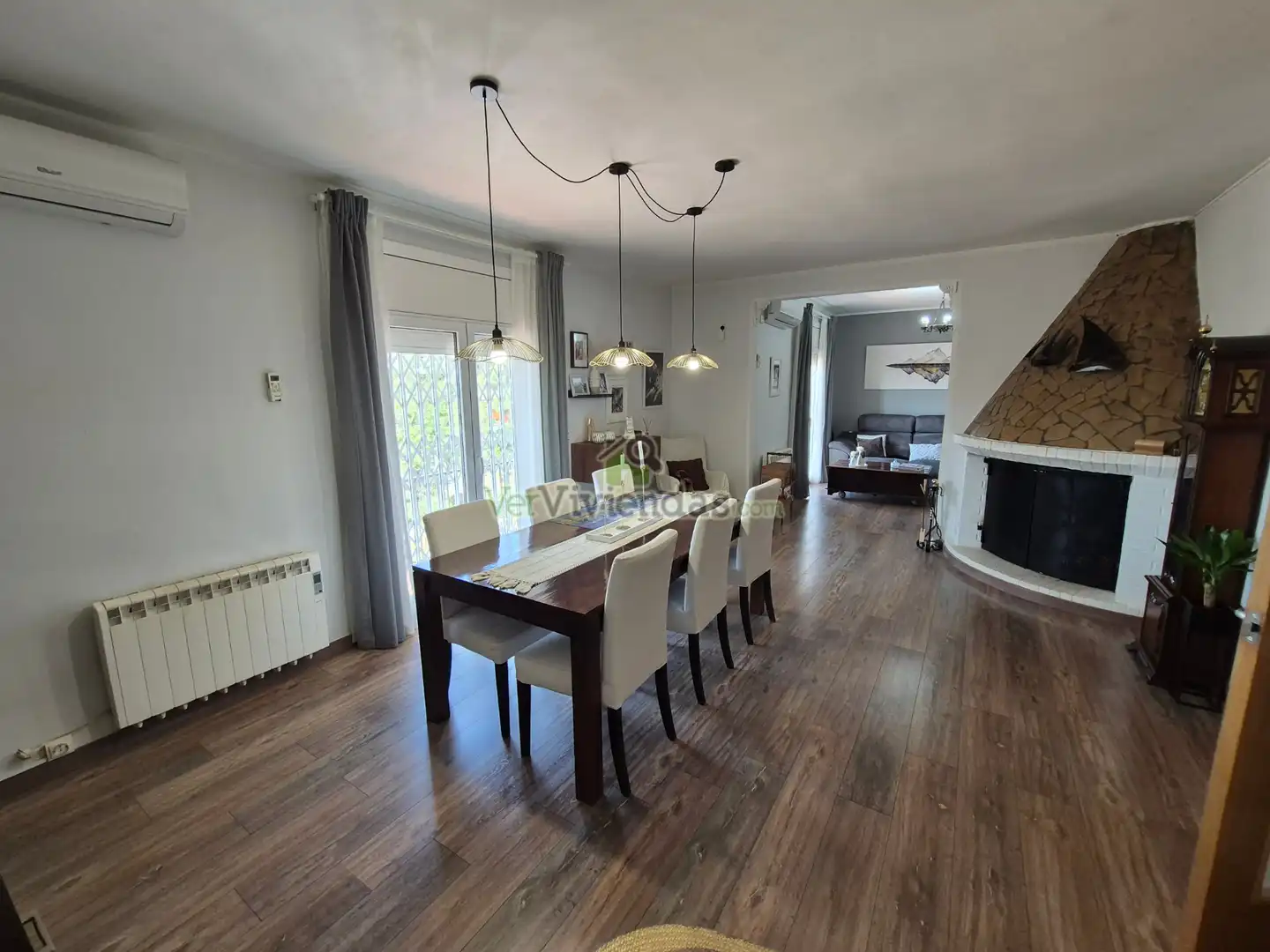 Comedor de Casa o chalet en venta en Olesa de Bonesvalls con Aire acondicionado, Calefacción y Jardín privado