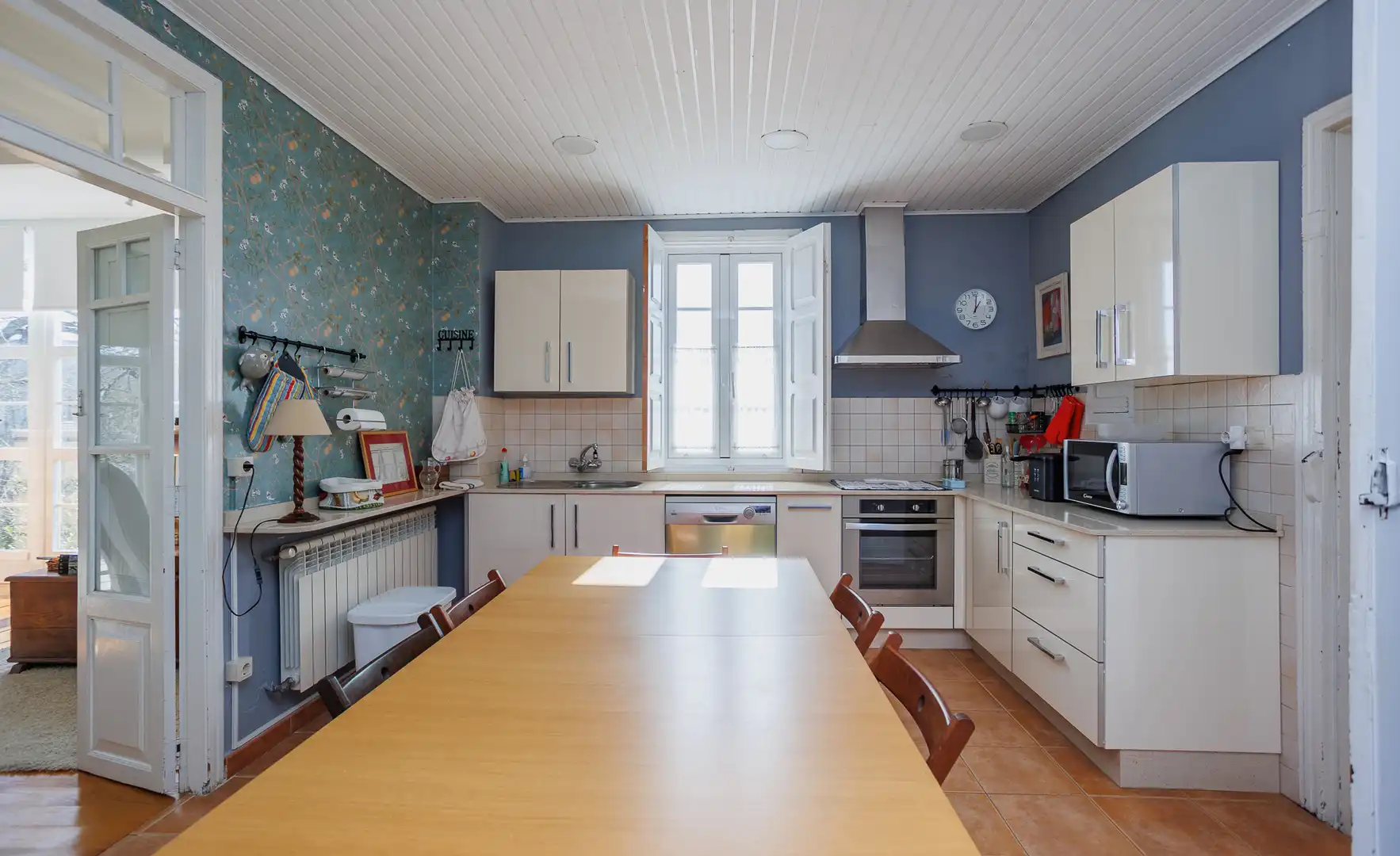 Cocina de Finca rústica en venta en Vilar de Barrio con Piscina