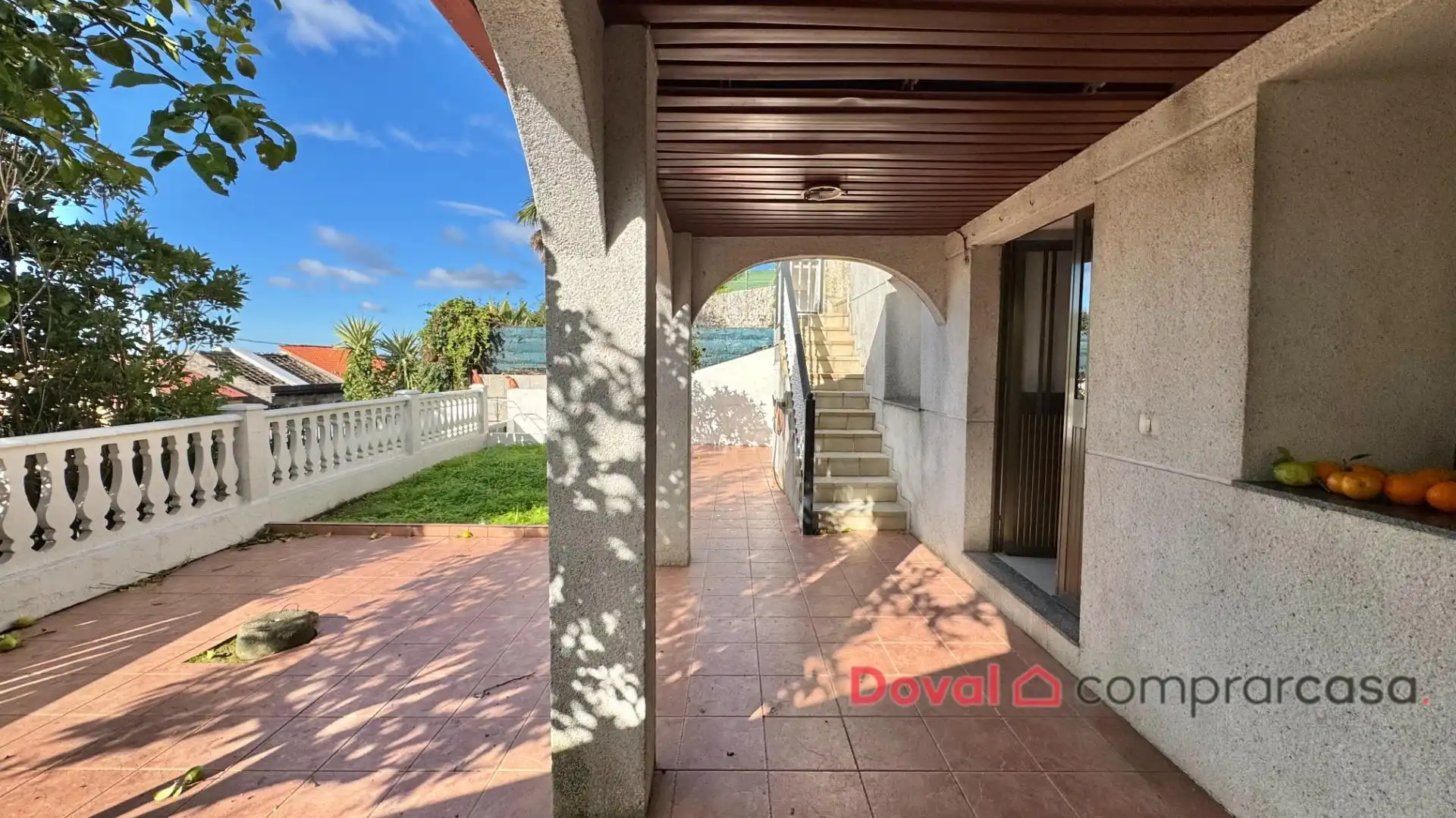 Exterior view of Houses for sale in Vigo   with Heating, Private garden and Parquet flooring