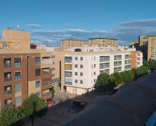 Exterior view of Attic to rent in  Huesca Capital  with Air Conditioner, Heating and Furnished