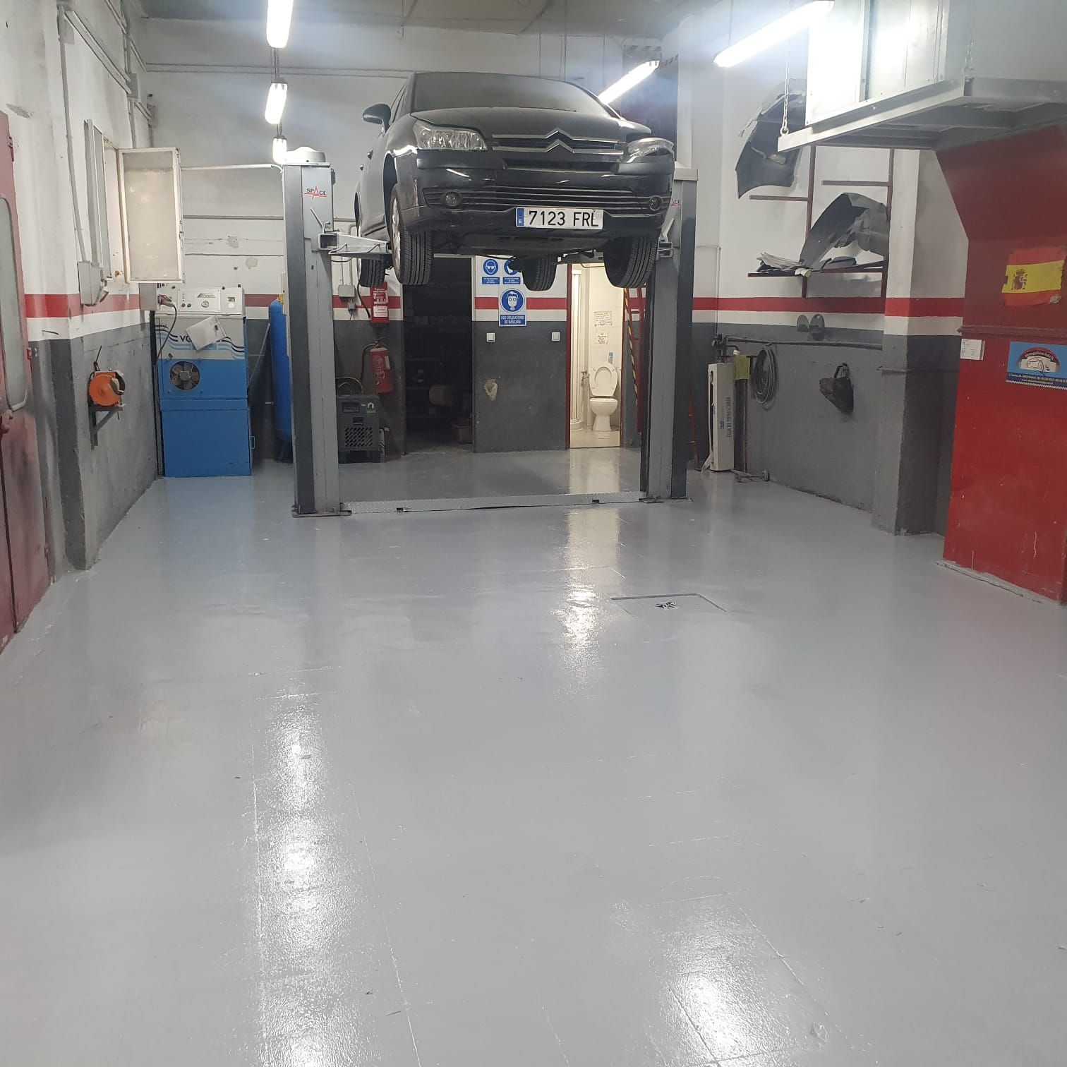 Aparcament de Nau industrial en venda en  Madrid Capital amb Calefacció i Alarma
