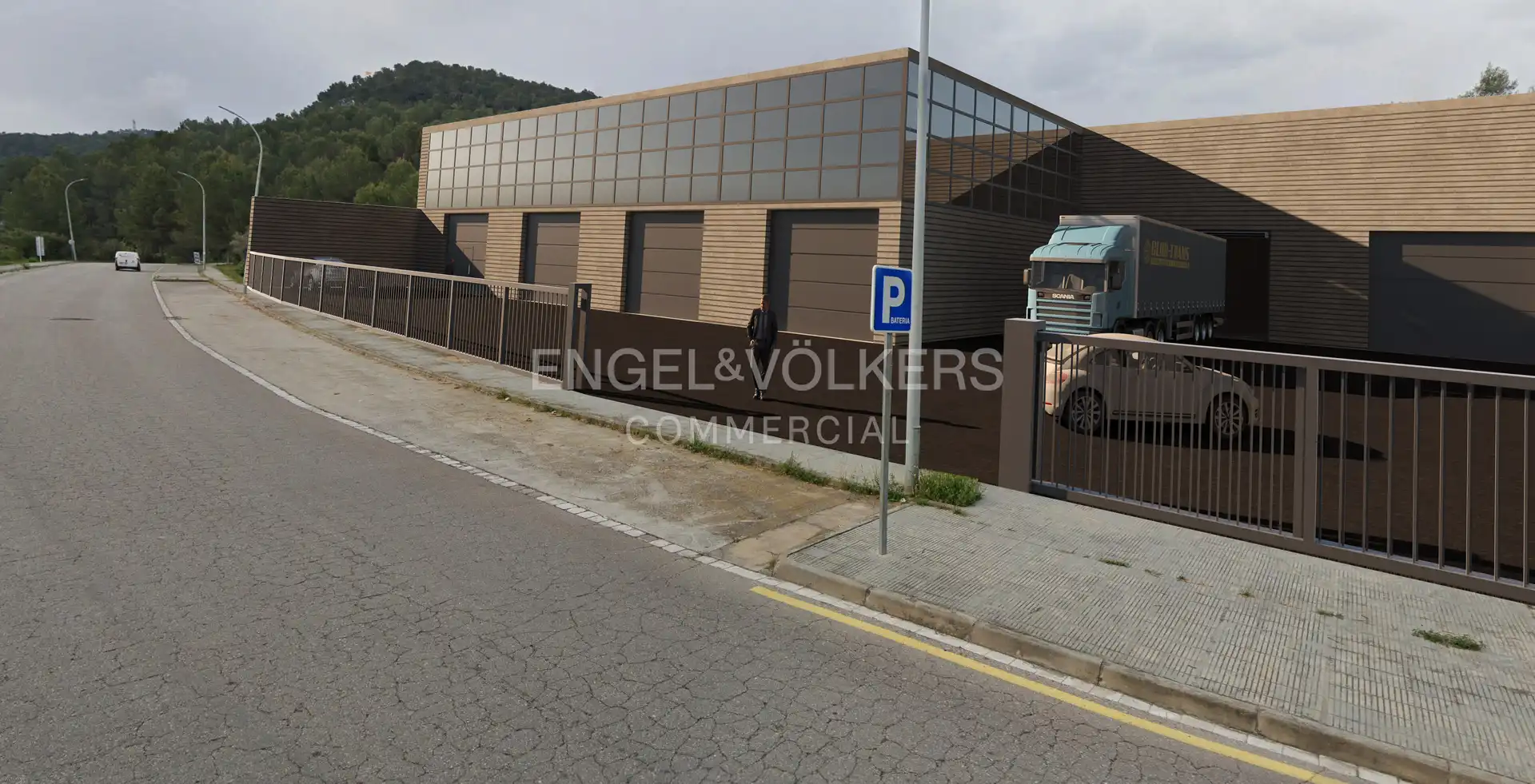 Außenansicht von Fabrik Grundstücke zum Verkauf in Castellví de Rosanes