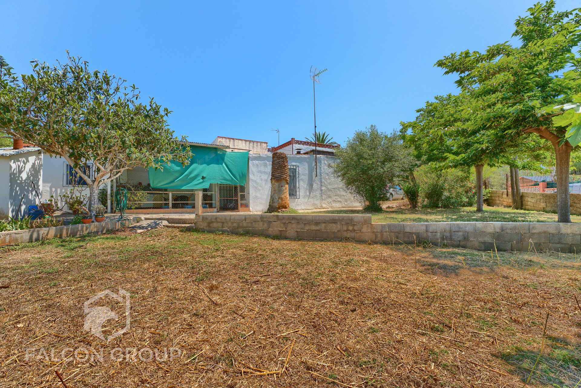 Jardí de Finca rústica en venda en Vilanova i la Geltrú amb Aire condicionat, Jardí privat i Terrassa