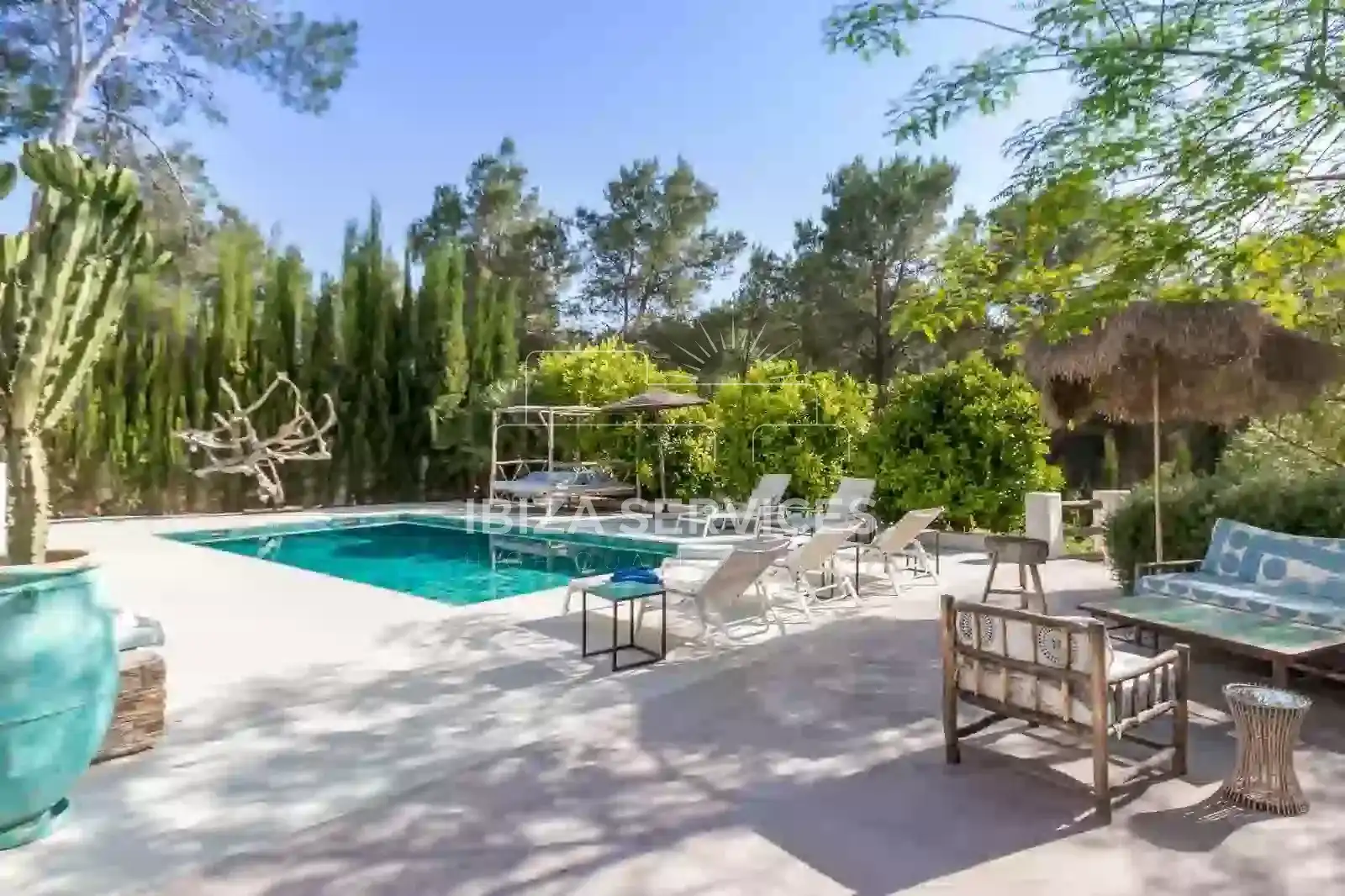 Detached house with pool to rent in Sant Antoni de Portmany, imagen 4
