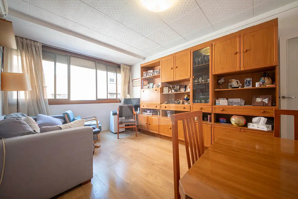 Living room of Flat for sale in Barcelona  with Air Conditioner