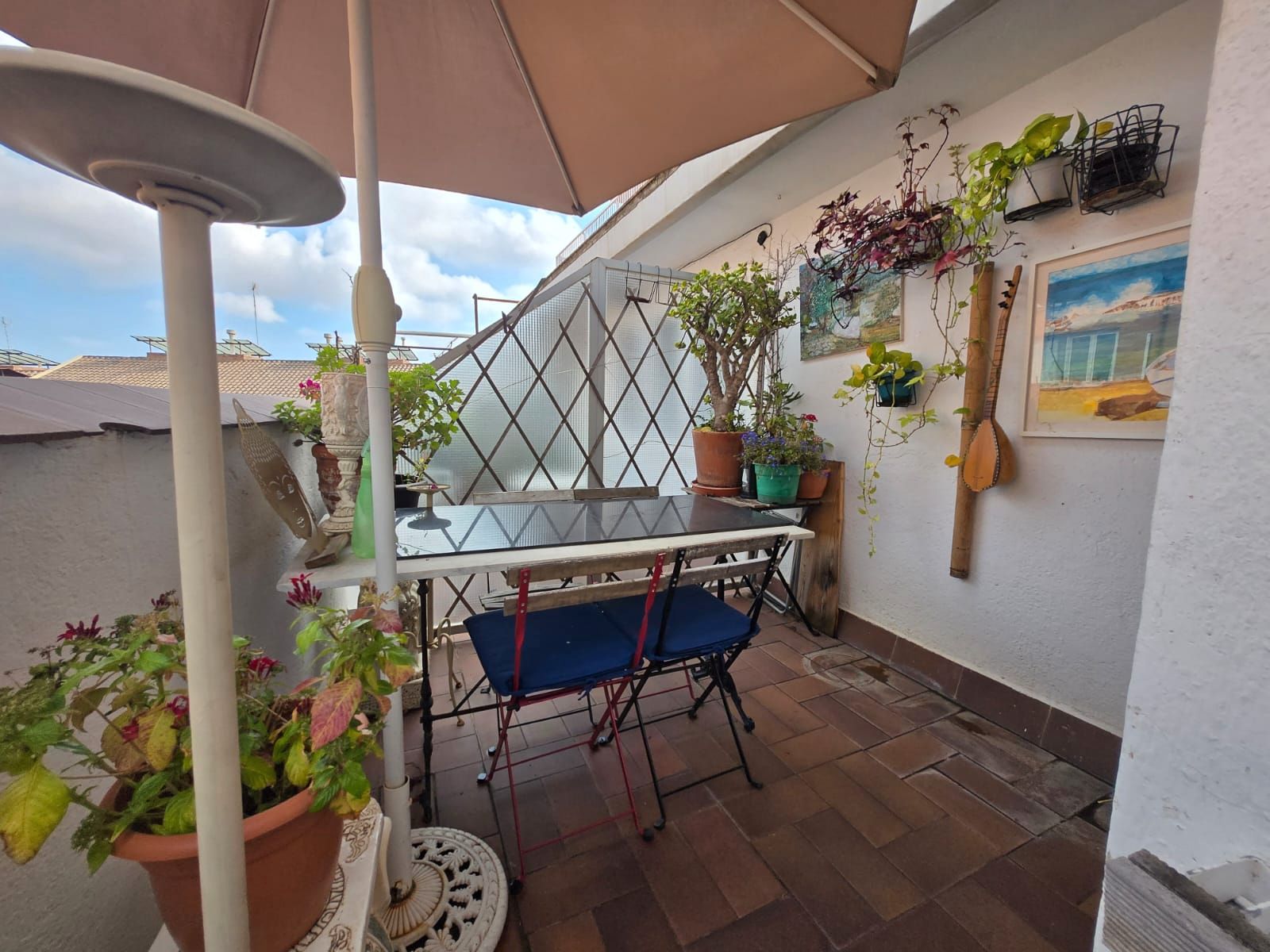 Terrace of Attic for sale in  Barcelona Capital  with Heating, Terrace and Furnished