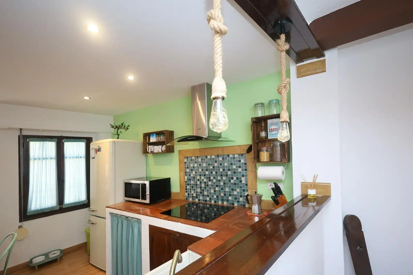 Cocina de Piso en venta en Valencia con Aire acondicionado, Parquet y Terraza