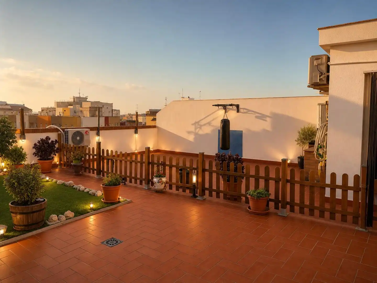 Terraza de Ático en venta en Carlet con Aire acondicionado, Calefacción y Terraza