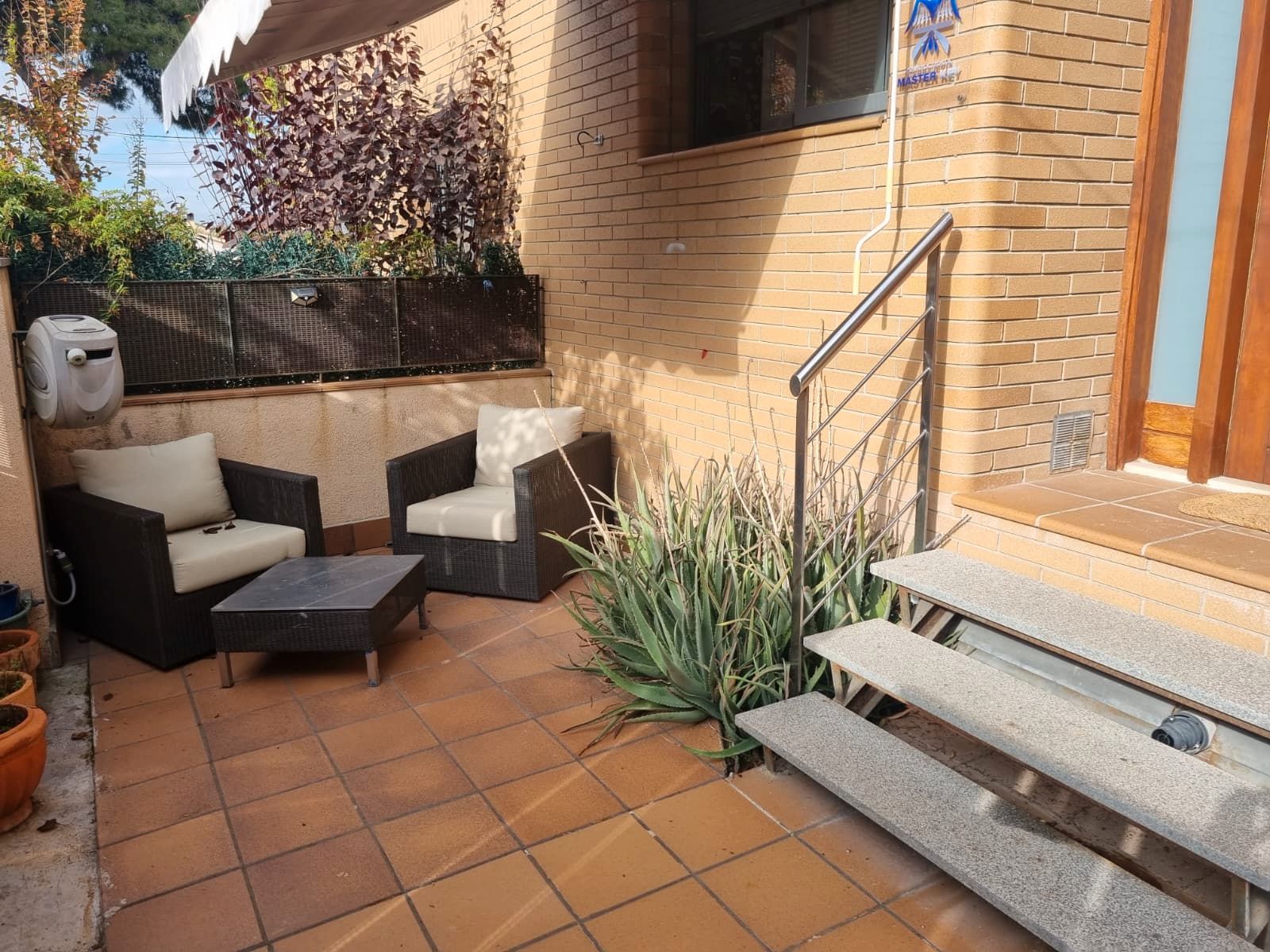 Terrassa de Casa adosada en venda en Parets del Vallès amb Aire condicionat, Calefacció i Jardí privat