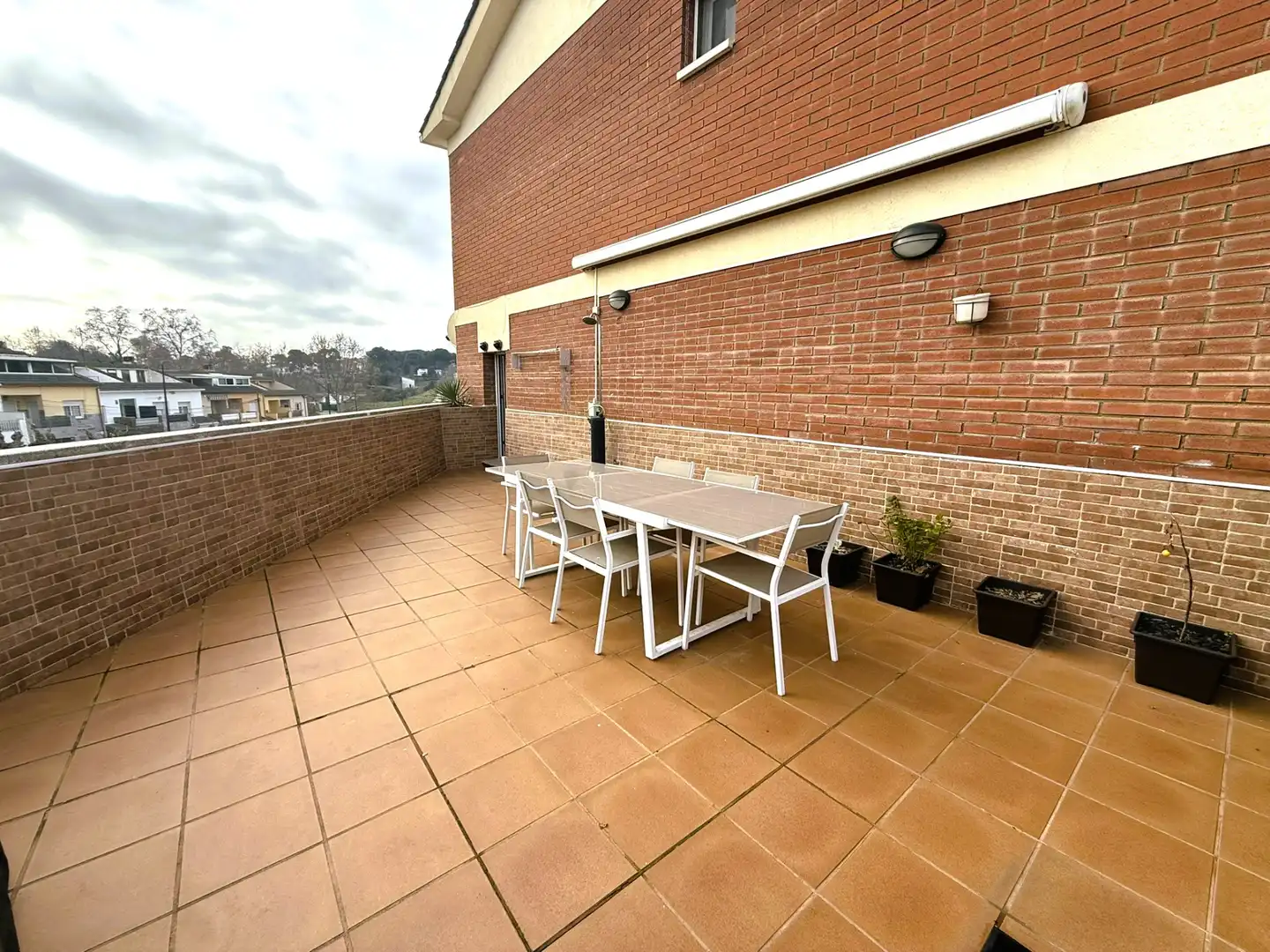 Terrace of Duplexes for sale in Palau-solità i Plegamans  with Air Conditioner, Heating and Parquet flooring