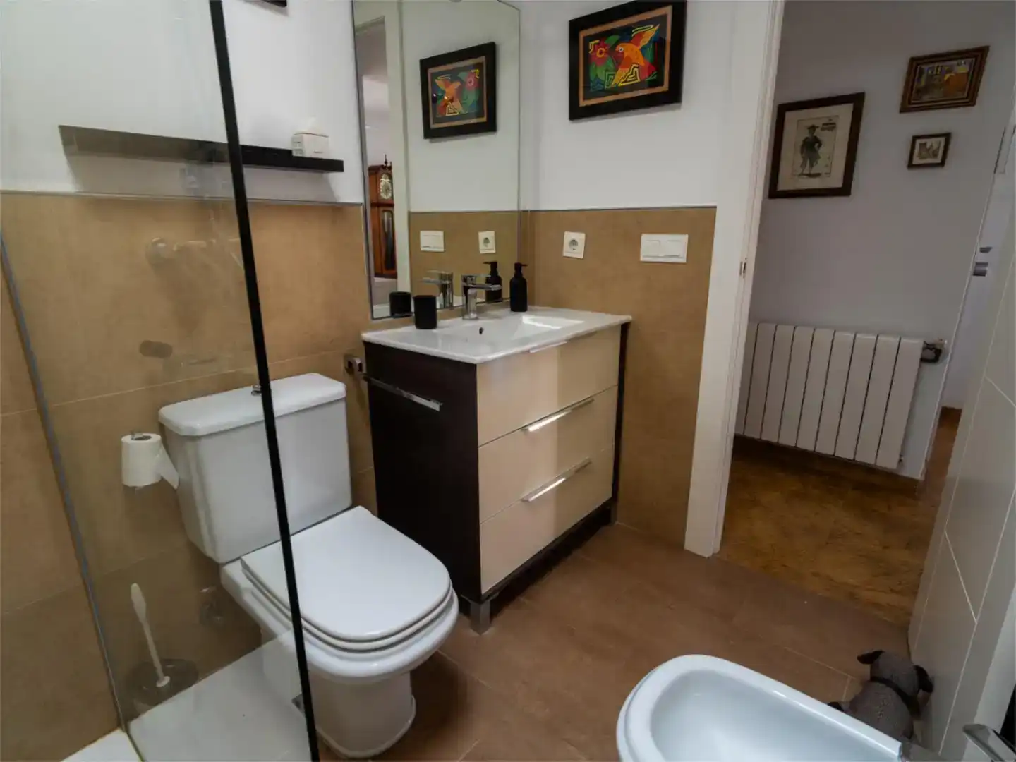Badezimmer von Dachboden zur Miete in Rincón de la Victoria mit Klimaanlage, Abstellraum und Möbliert