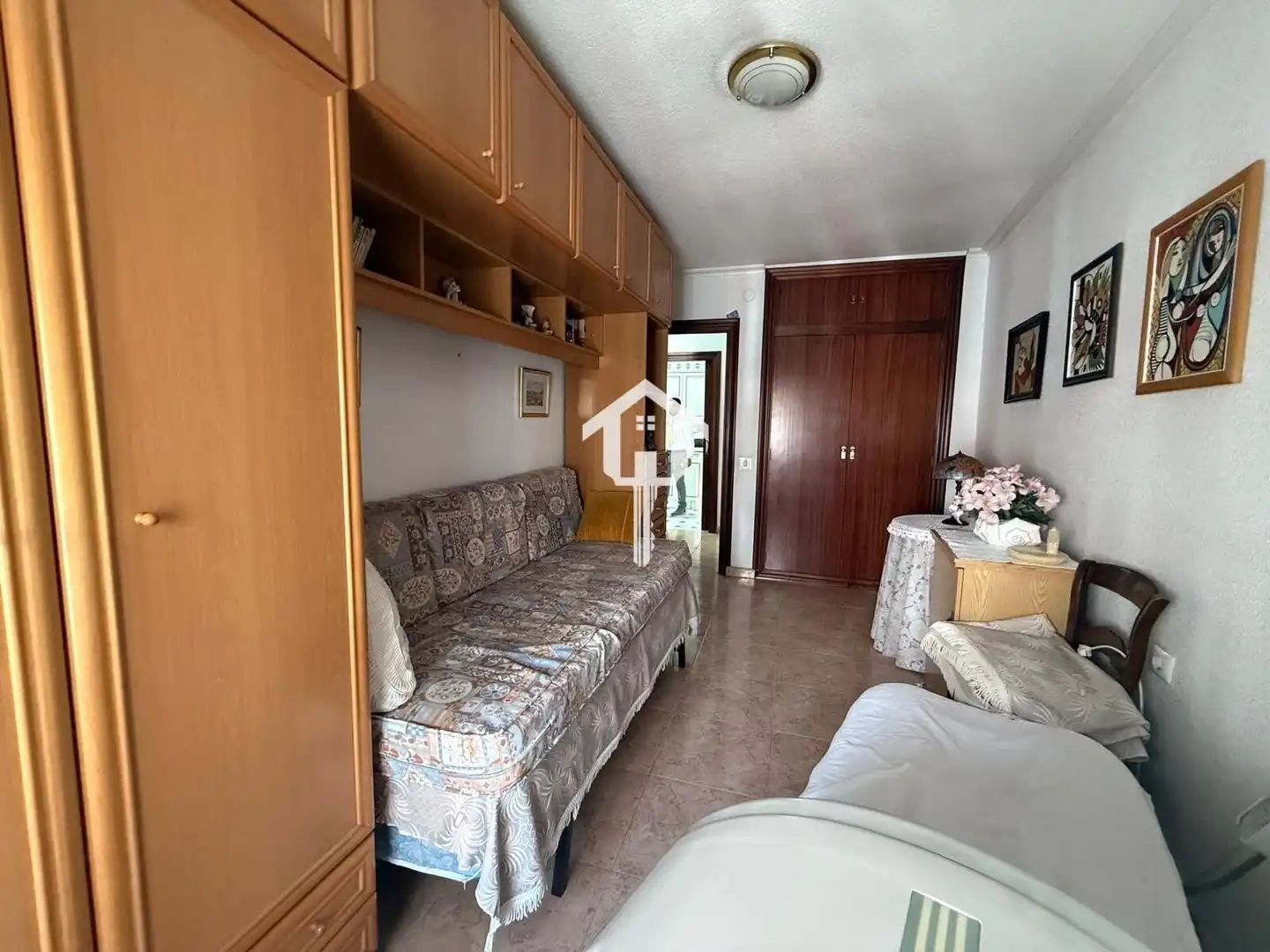 Sala de estar de Piso en venta en Alicante / Alacant con Aire acondicionado, Amueblado y Balcón