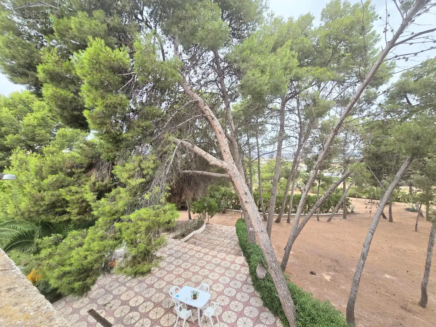 Garden of Houses for sale in Aspe  with Air Conditioner and Swimming Pool
