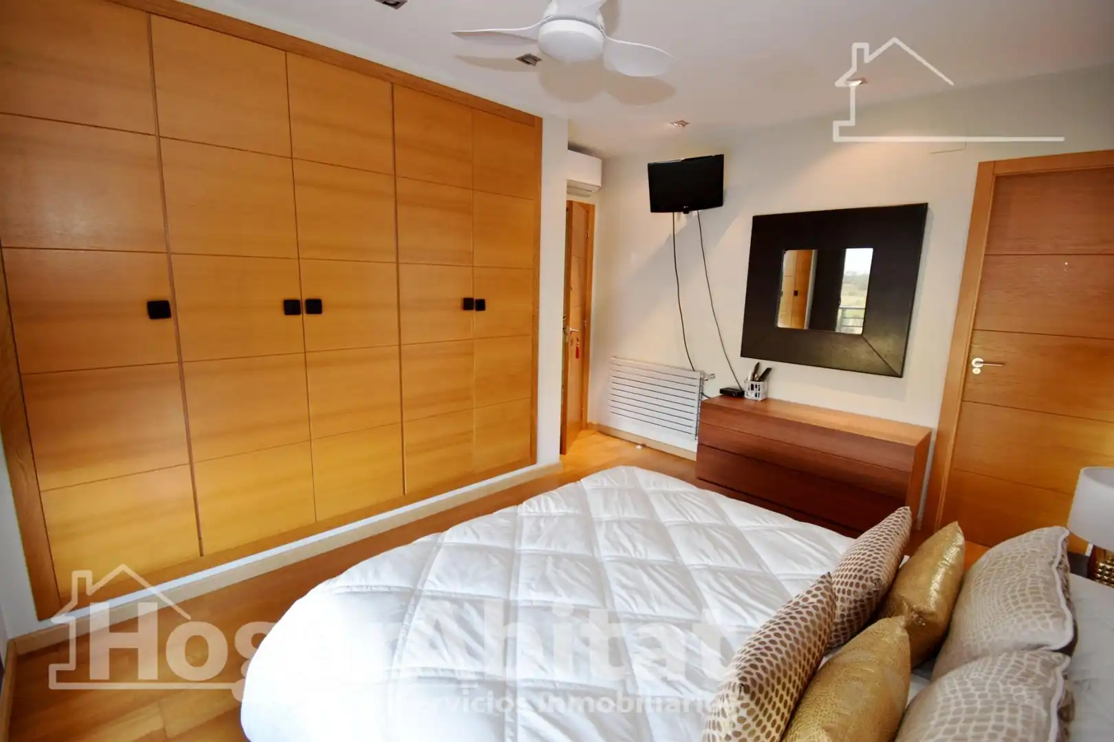 Bedroom of Detached homes for sale in Burriana / Borriana  with Air Conditioner, Heating and Private garden