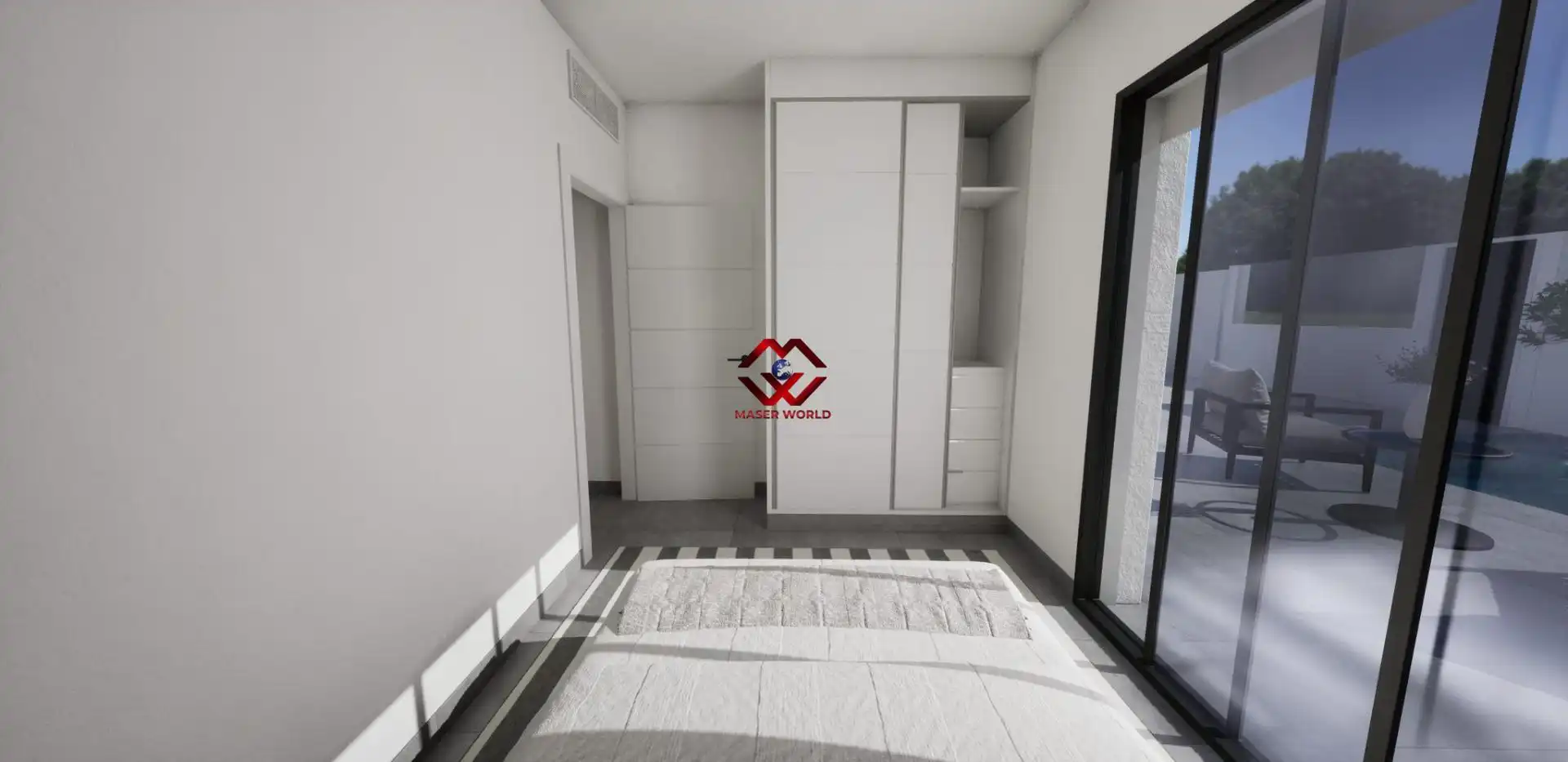 Bedroom of Duplexes for sale in Torre-Pacheco  with Private garden, Terrace and Swimming Pool