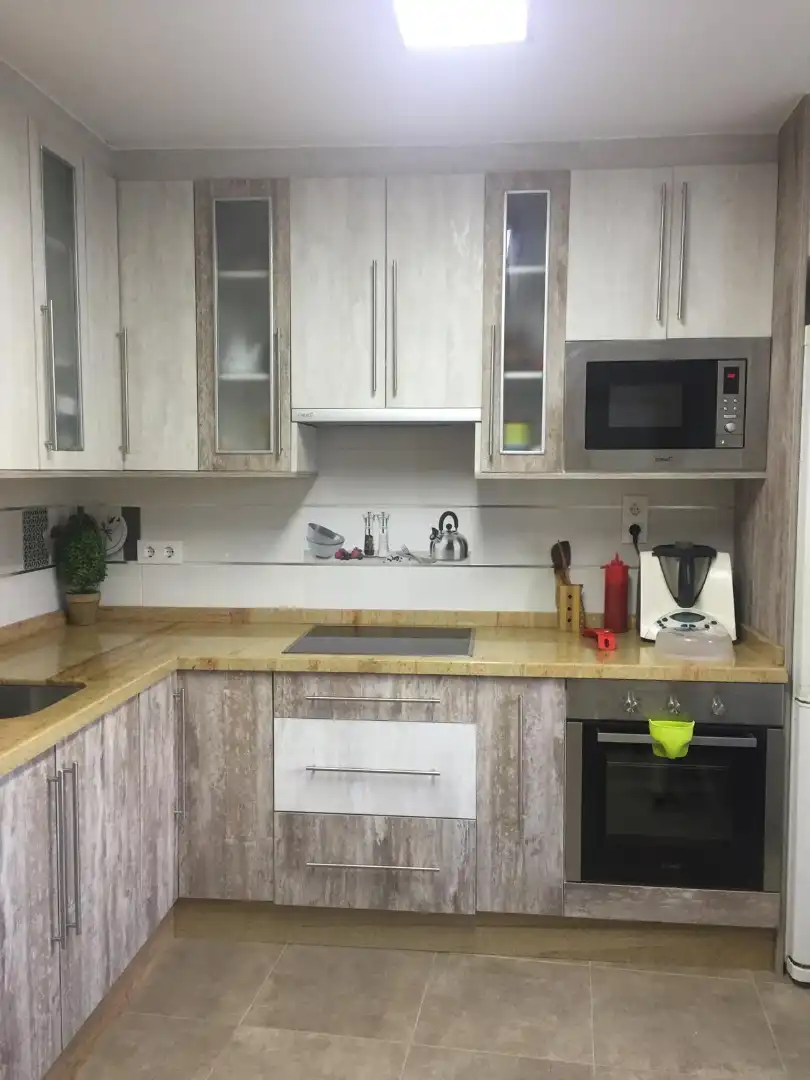 Cocina de Casa o chalet en venta en Malpartida de Plasencia con Calefacción y Terraza