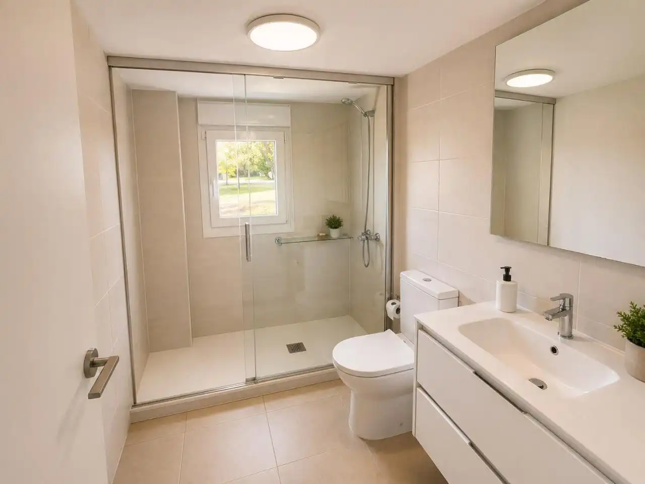 Bathroom of Houses for sale in La Cabrera  with Terrace