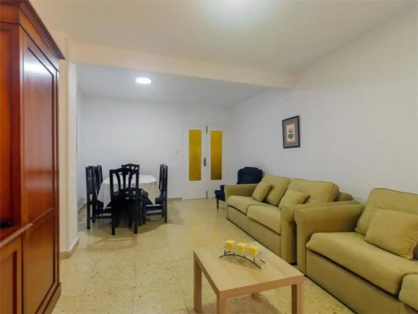 Wohnzimmer von Wohnungen zur Miete in Benidorm mit Klimaanlage und Balkon