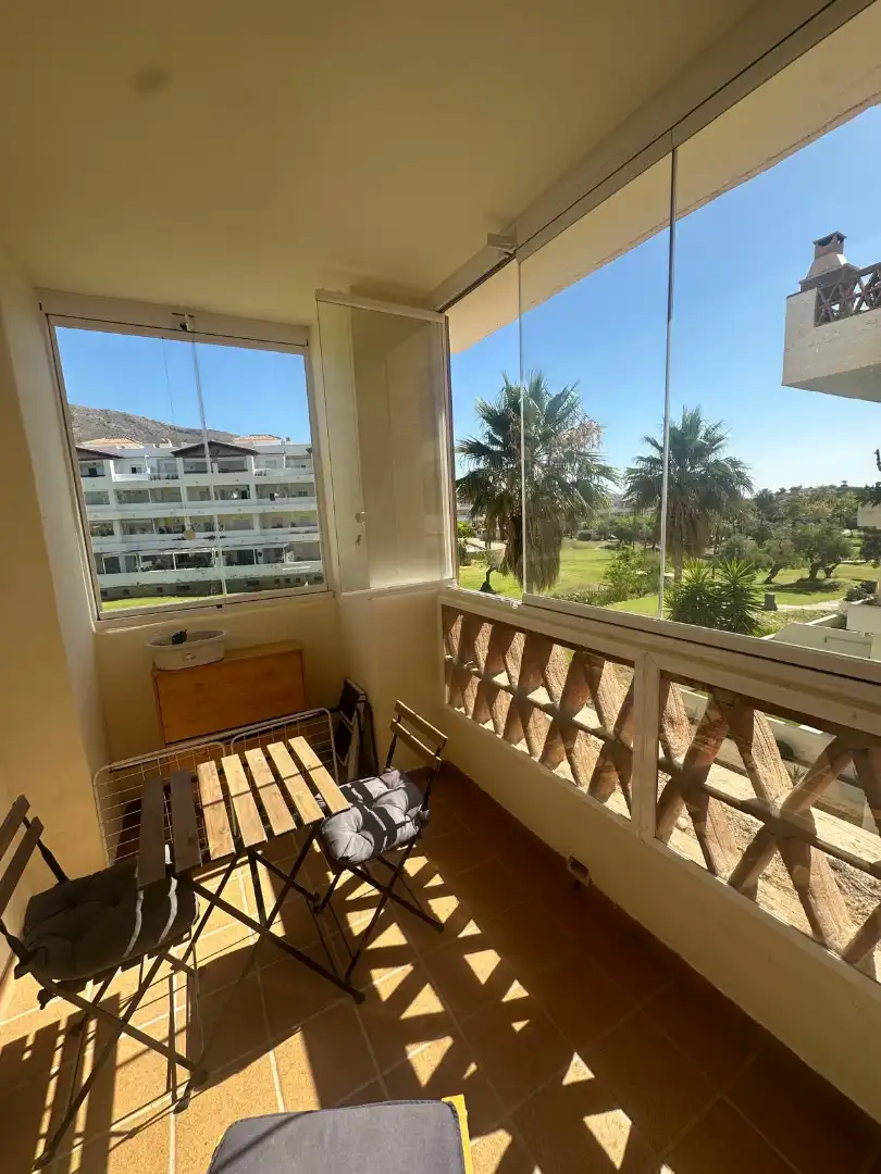 Terrassa de Pis de lloguer en Benalmádena amb Terrassa, Moblat i Forn