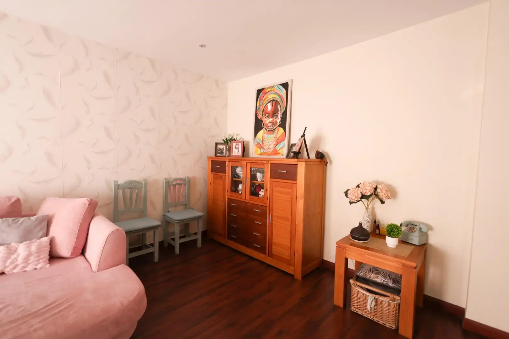 Sala d'estar de Casa adosada en venda en Cúllar Vega amb Calefacció, Jardí privat i Terrassa