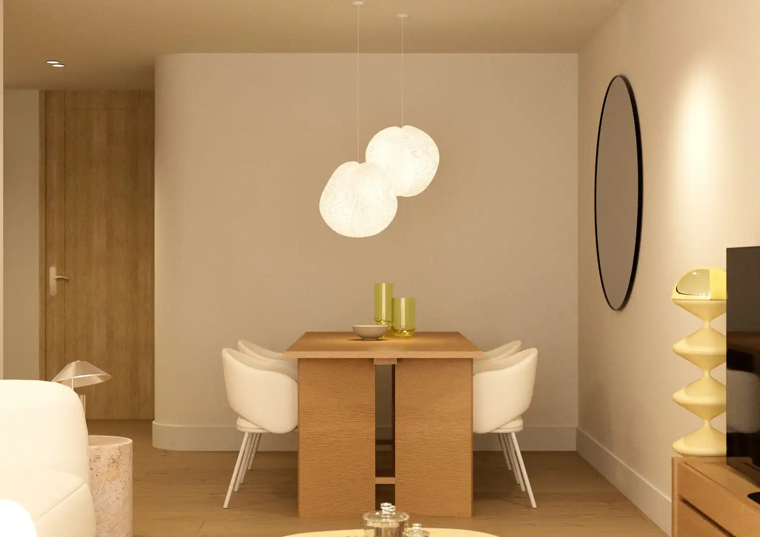 Dining room of Flat for sale in Moncofa  with Air Conditioner and Heating