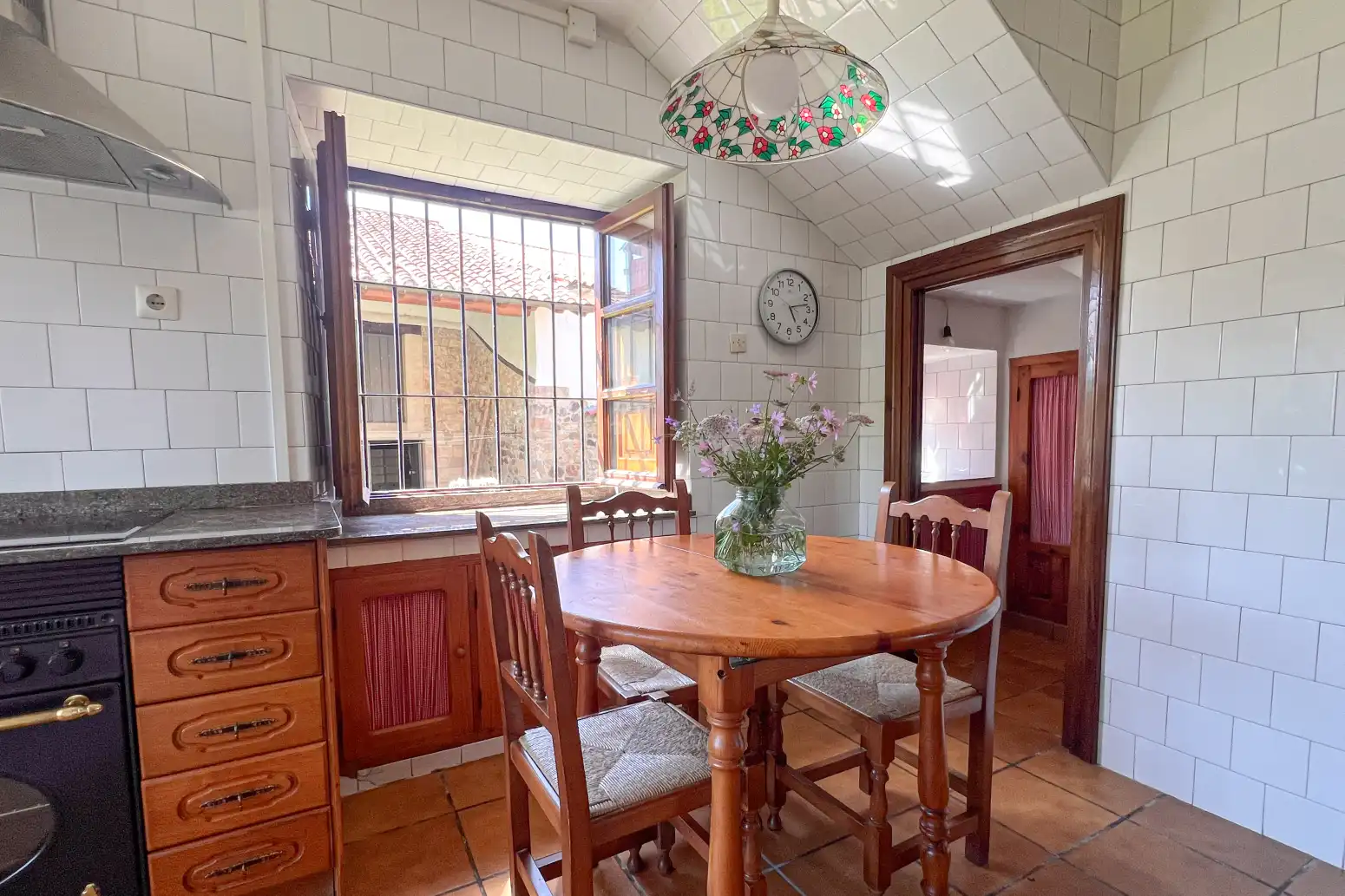 Cocina de Casa o chalet en venta en Mazcuerras con Calefacción, Jardín privado y Parquet
