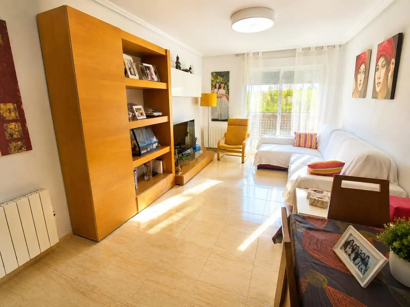 Sala d'estar de Pis en venda en Murcia amb Aire condicionat, Terrassa i Traster