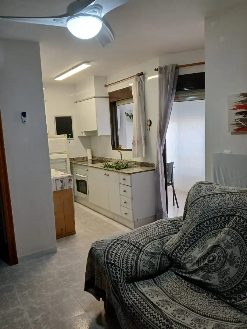 Cocina de Piso en venta en Tavernes de la Valldigna con Aire acondicionado, Calefacción y Jardín privado
