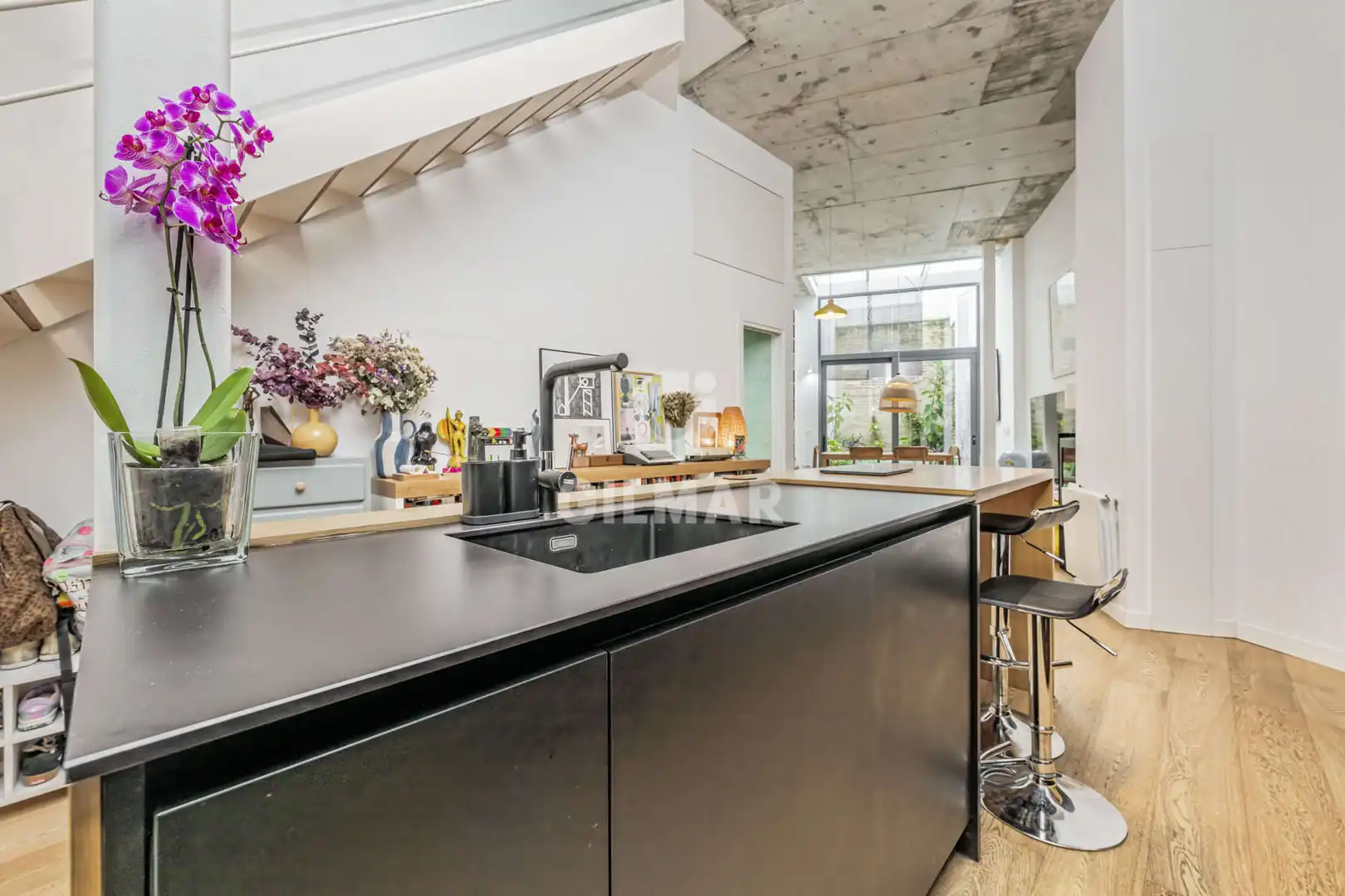 Cocina de Casa adosada en venta en Sevilla con Calefacción y Piscina