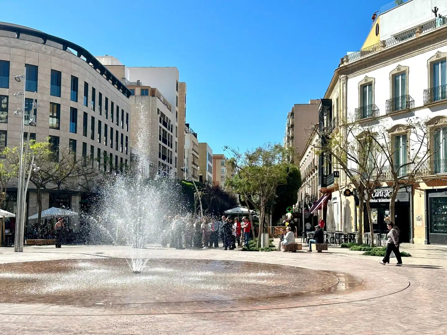Vista exterior de Piso en venta en Almería con Terraza