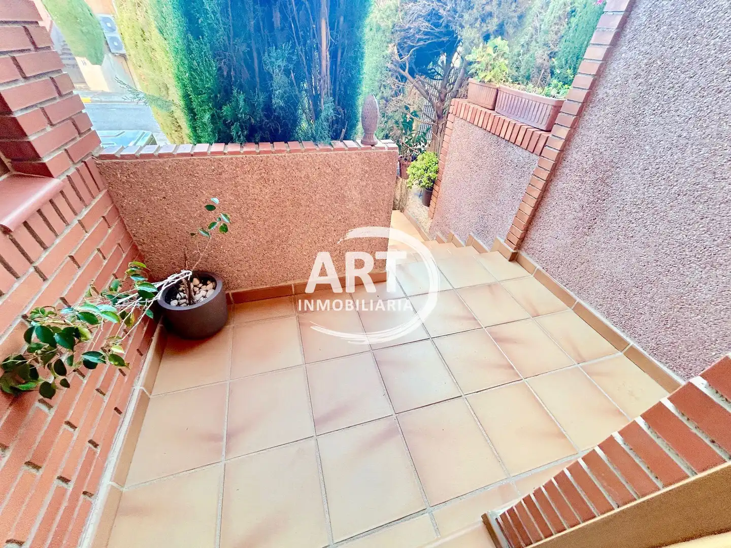 Jardí de Casa adosada en venda en Bétera amb Aire condicionat, Calefacció i Terrassa