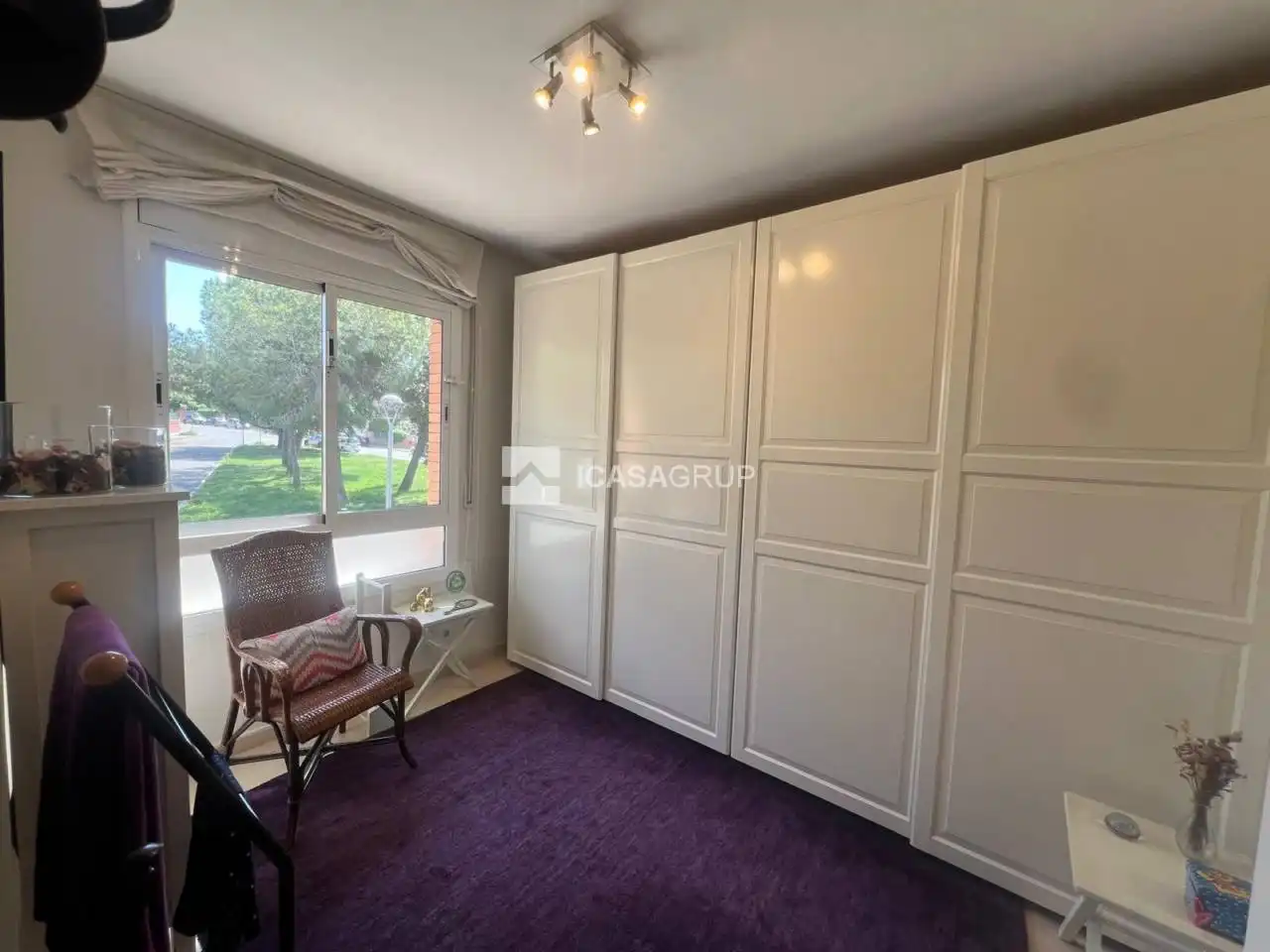 Bedroom of Detached homes for rent in Sant Cugat del Vallès  with Air Conditioner, Heating and Terrace