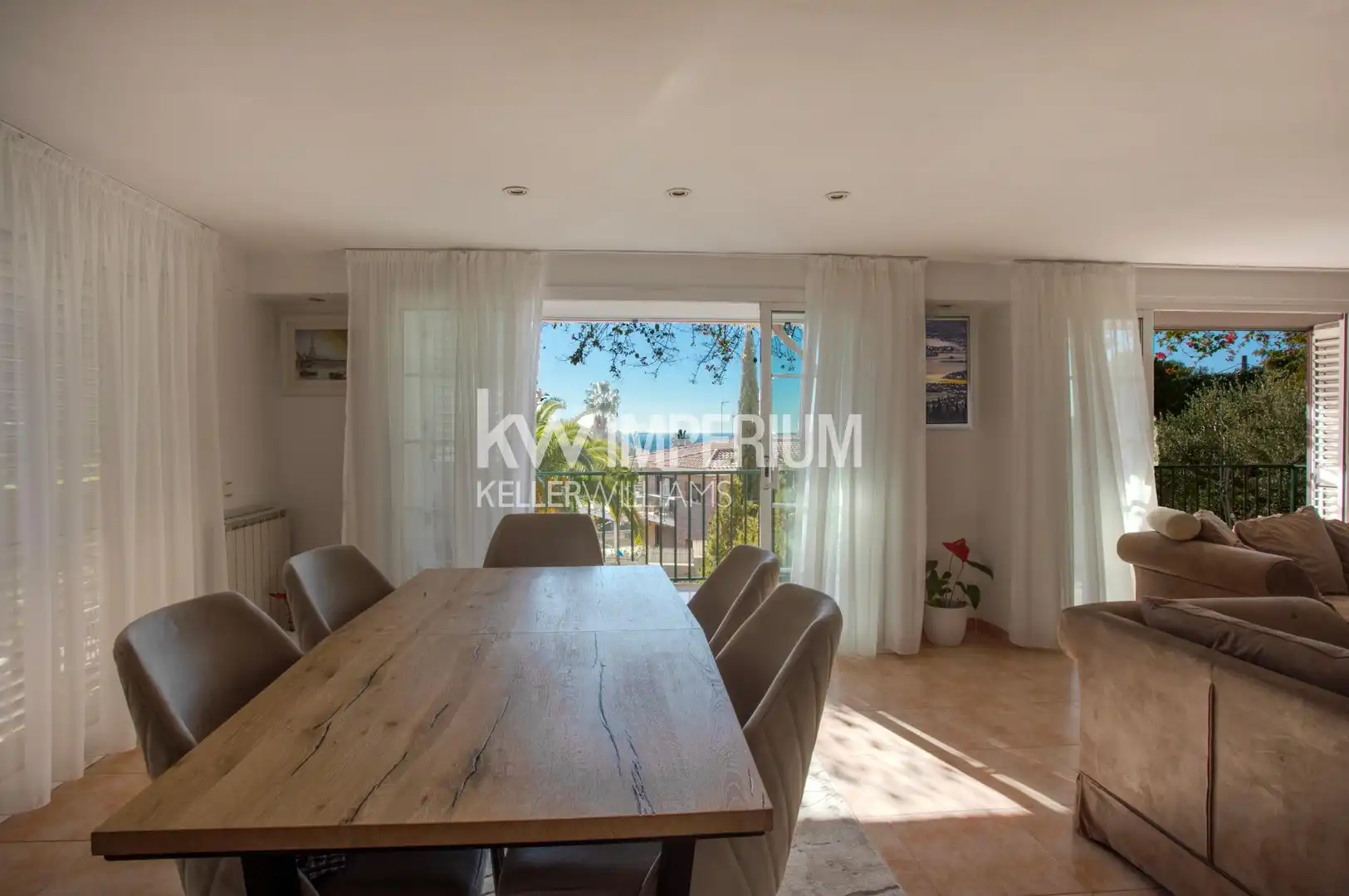 Comedor de Piso de alquiler en Tarragona con Jardín privado, Terraza y Amueblado