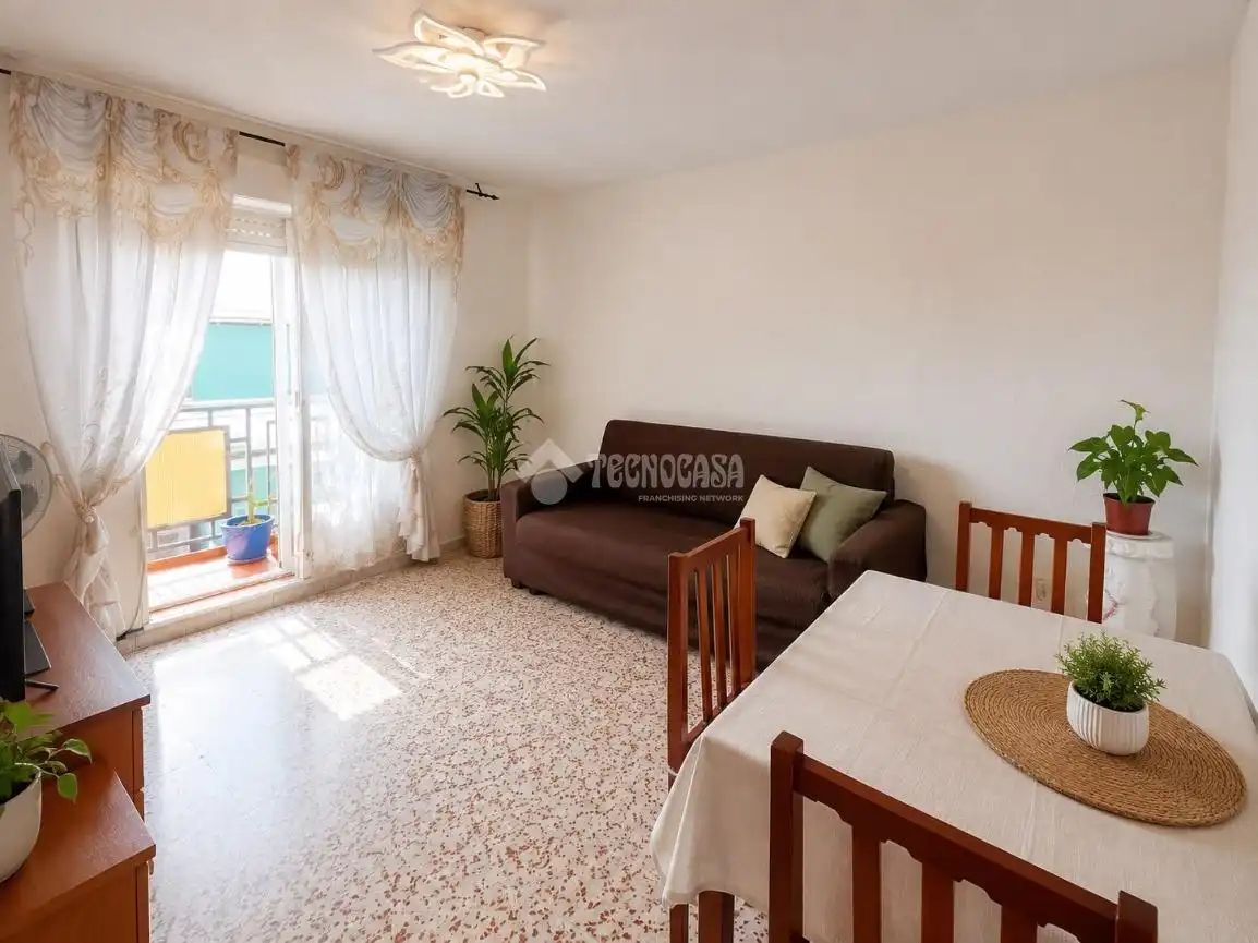 Sala de estar de Piso en venta en Madrid