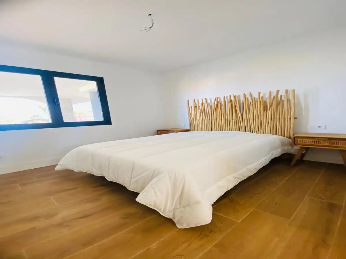 Dormitori de Apartament en venda en La Oliva amb Terrassa i Piscina comunitària