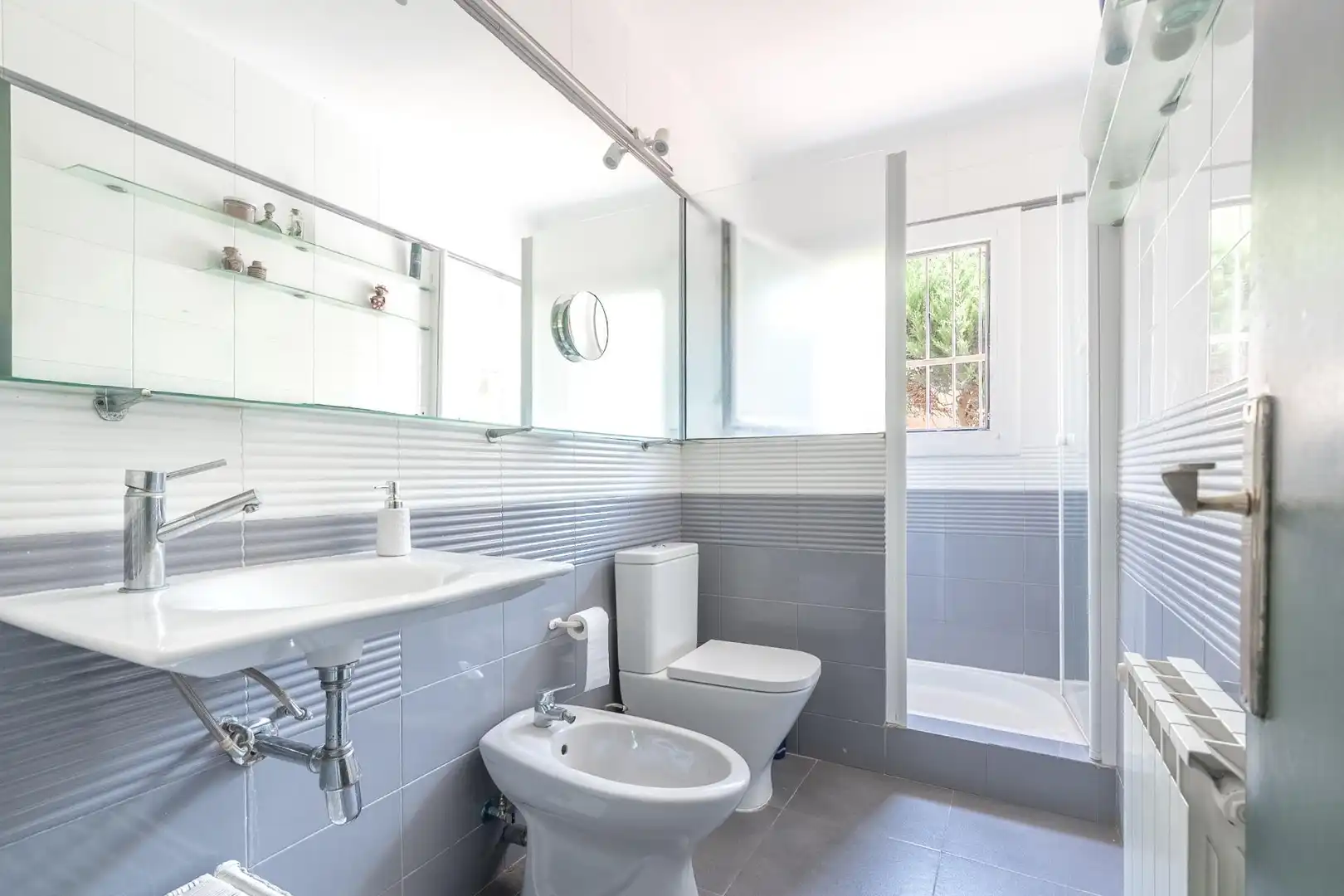 Bathroom of Houses for sale in Cunit  with Heating, Private garden and Swimming Pool