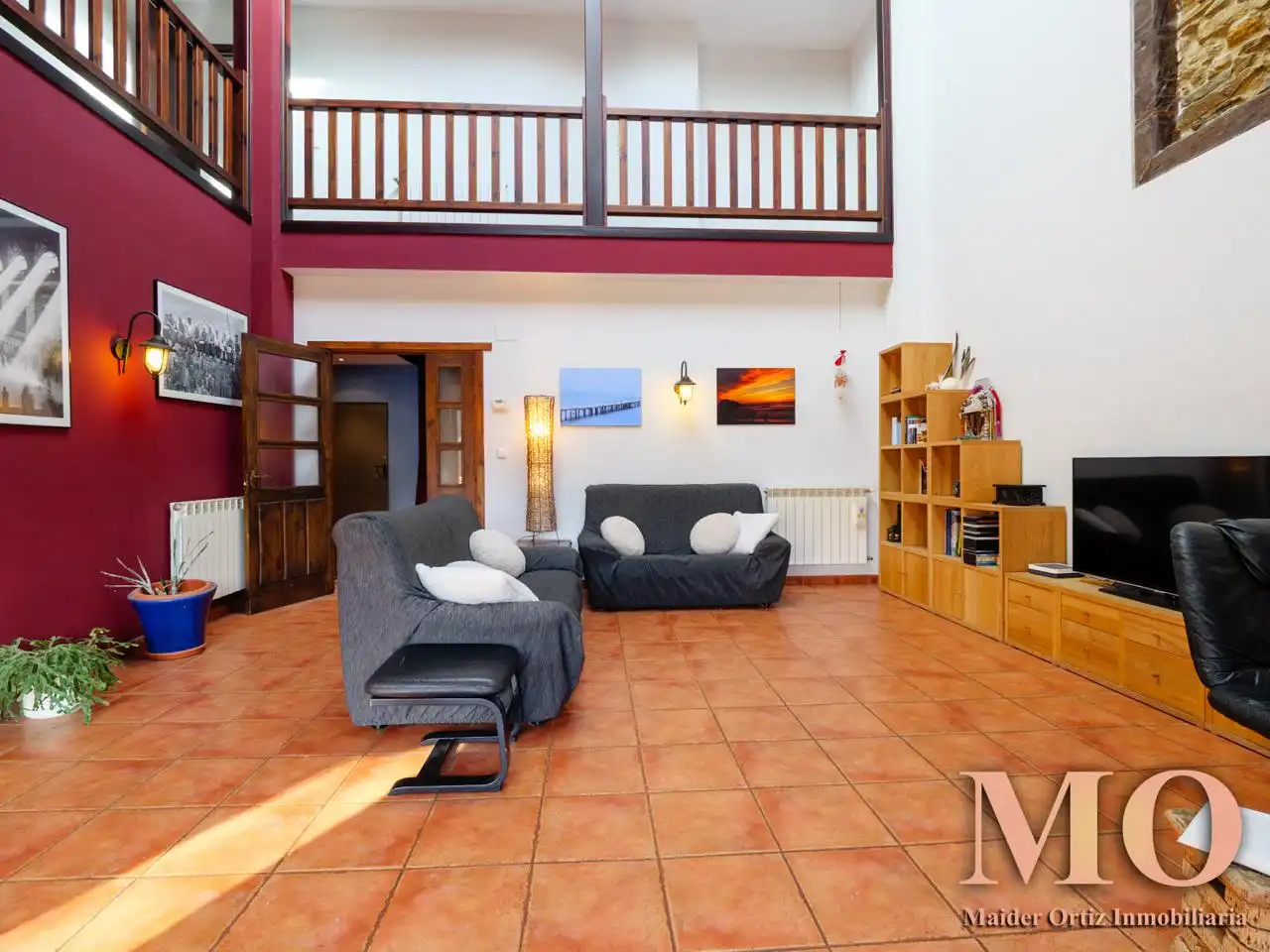 Wohnzimmer von Country house zum Verkauf in Bergara mit Heizung, Privatgarten und Terrasse