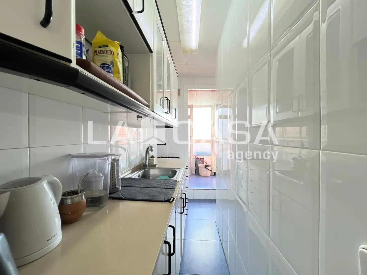 Cocina de Ático en venta en Badalona con Calefacción y Terraza