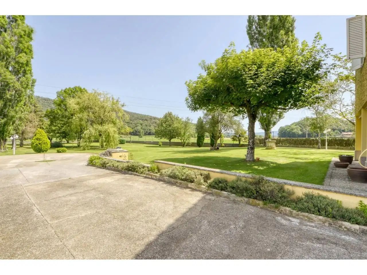 Jardín de Casa o chalet en venta en La Vall d'en Bas con Calefacción, Jardín privado y Parquet
