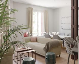 Living room of Apartment for sale in  Madrid Capital  with Air Conditioner and Balcony