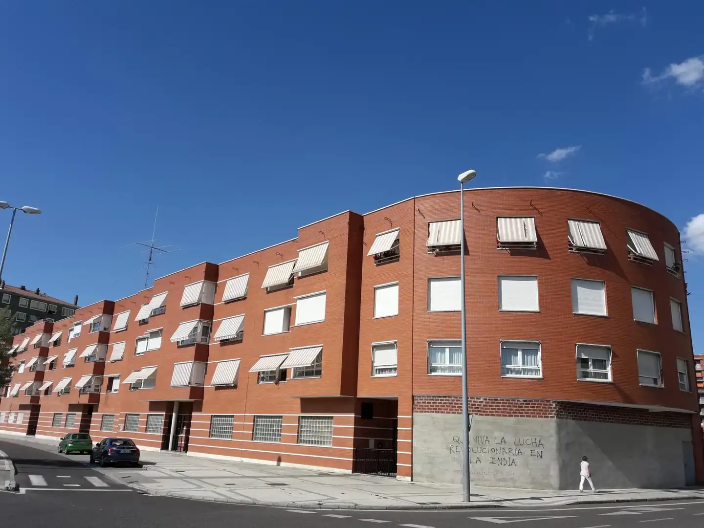 Exterior view of Flat for rent in Palencia  with Heating, Terrace and Storage room