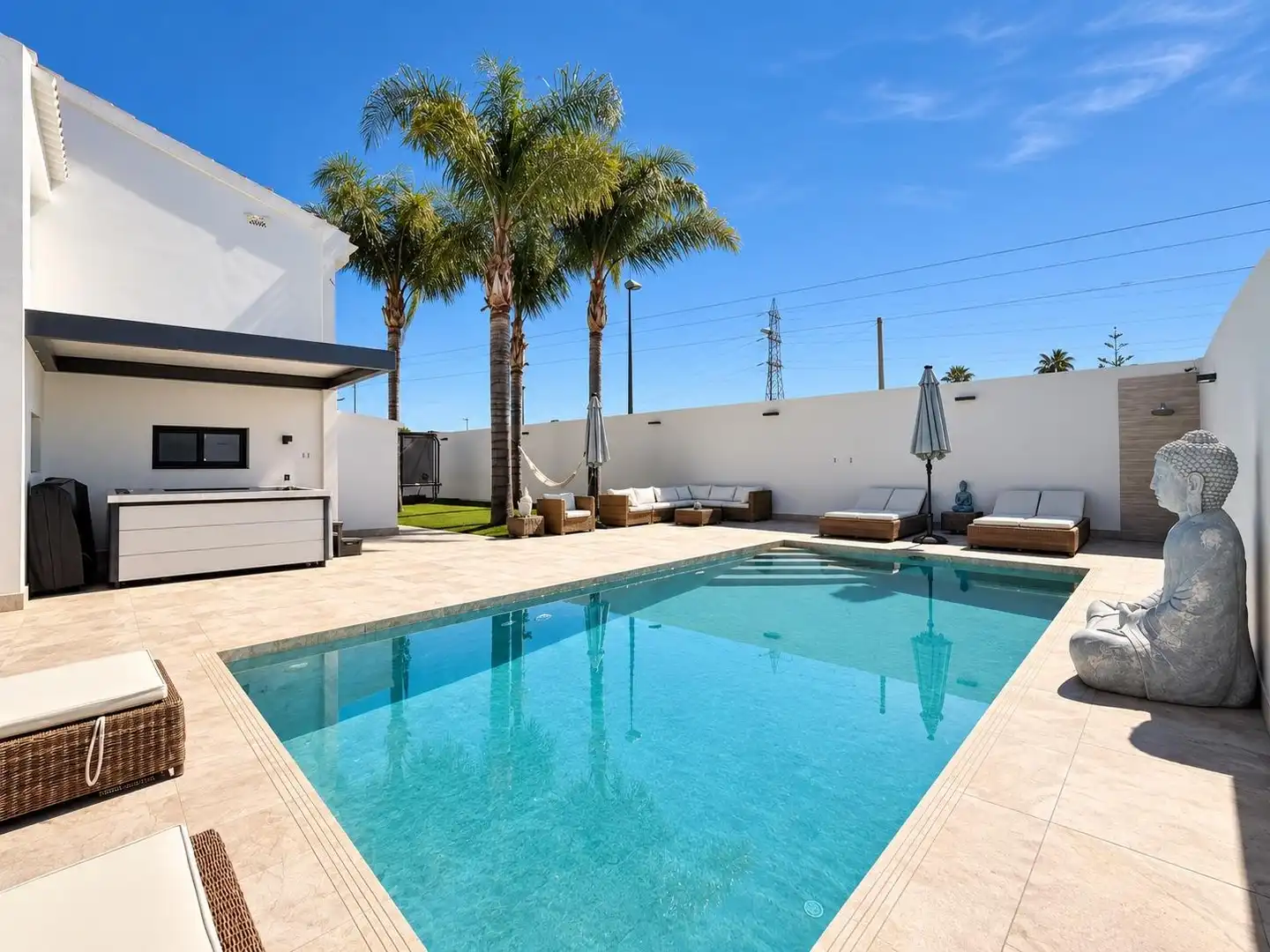 Piscina de Casa o chalet en venta en El Carme - Sant Agustí - Bonavista