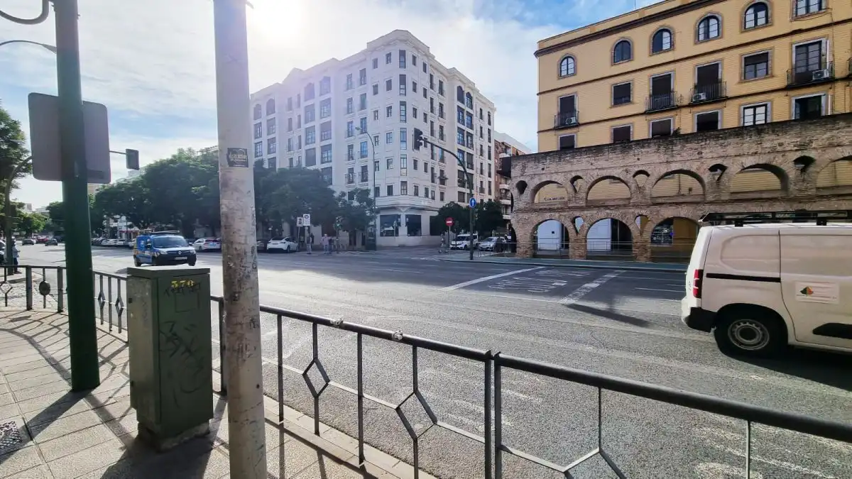 Exterior view of Garage for rent in Sevilla