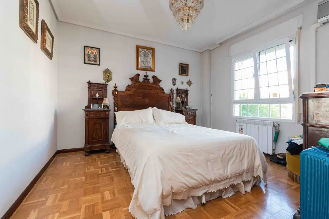 Bedroom of Flat for sale in Madrid  with Air Conditioner, Heating and Storage room